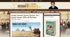 Desktop Screenshot of messiahsmandate.org